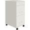 Nusparc 3-Drawer Mobile Vertical File Cabinet, 14.2" x 18" x 29.5", White NPRVF318BMWE - alternate 1
